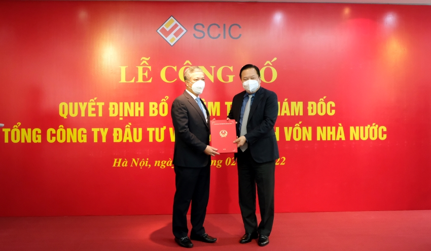 Announcement Ceremony of the Prime Minister's Decision on the appointment of Mr. Nguyen Quoc Huy, to the position of General Director of State Capital Investment Corporation (SCIC)