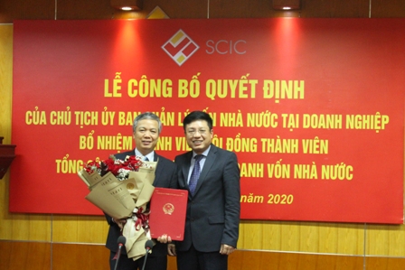 SCIC announced Decision by the Chairman of the Commission for the Management of the State Capital at Enterprises on the appointment of Mr Nguyen Quoc Huy – Deputy General Director of SCIC to the Board Member of SCIC