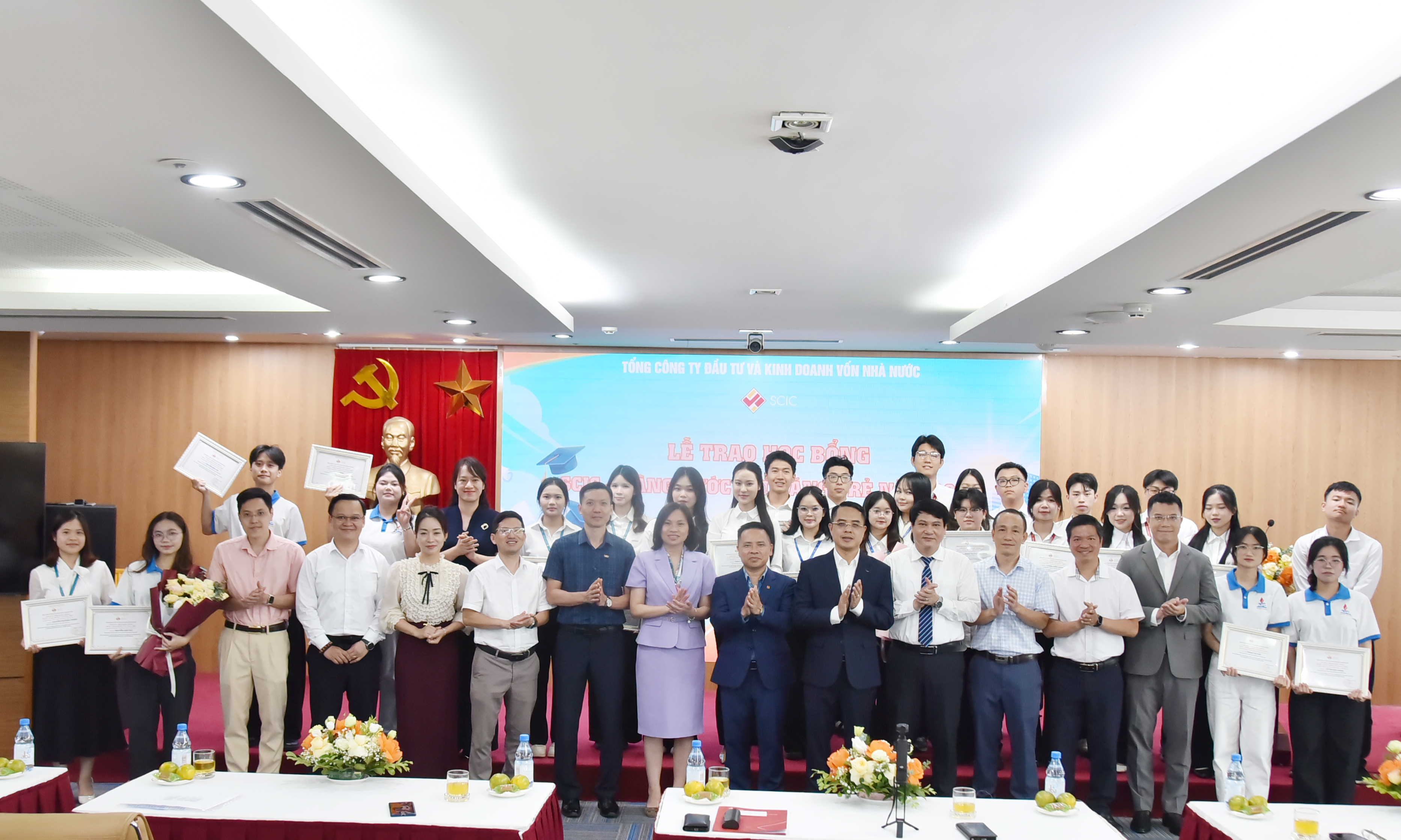 SCIC trao Học bổng nâng bước tài năng trẻ năm 2026