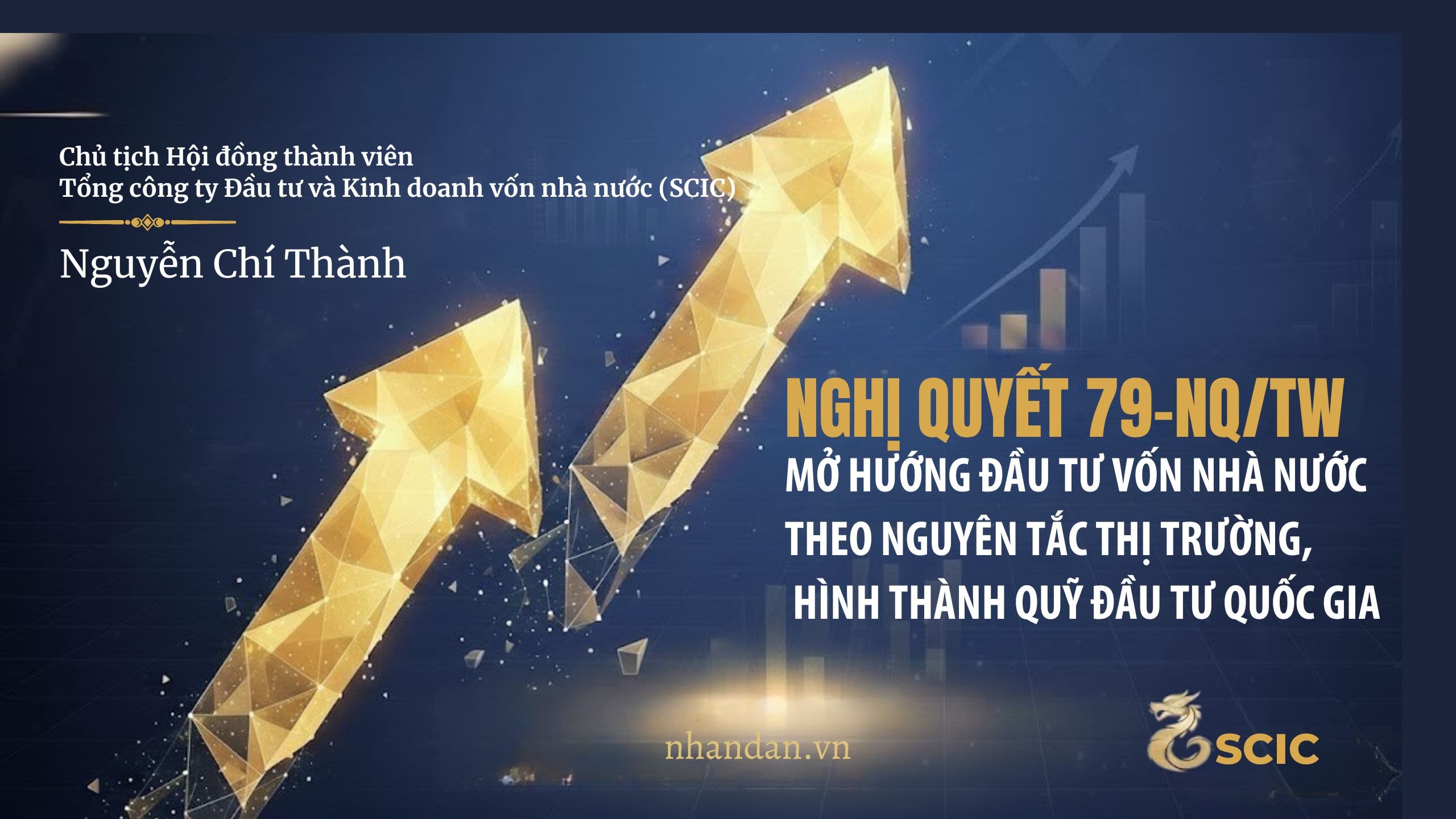 Nghị quyết 79-NQ/TW mở hướng đầu tư vốn nhà nước theo nguyên tắc thị trường, hình thành Quỹ đầu tư quốc gia