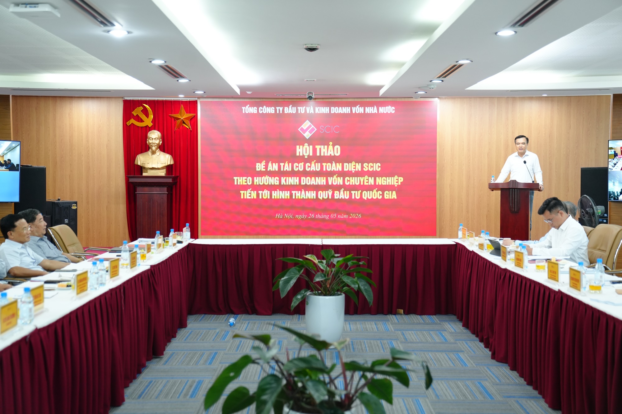 SCIC tổ chức Hội thảo về “Đề án tái cơ cấu toàn diện SCIC theo hướng kinh doanh vốn chuyên nghiệp, tiến tới hình thành Quỹ đầu tư quốc gia”