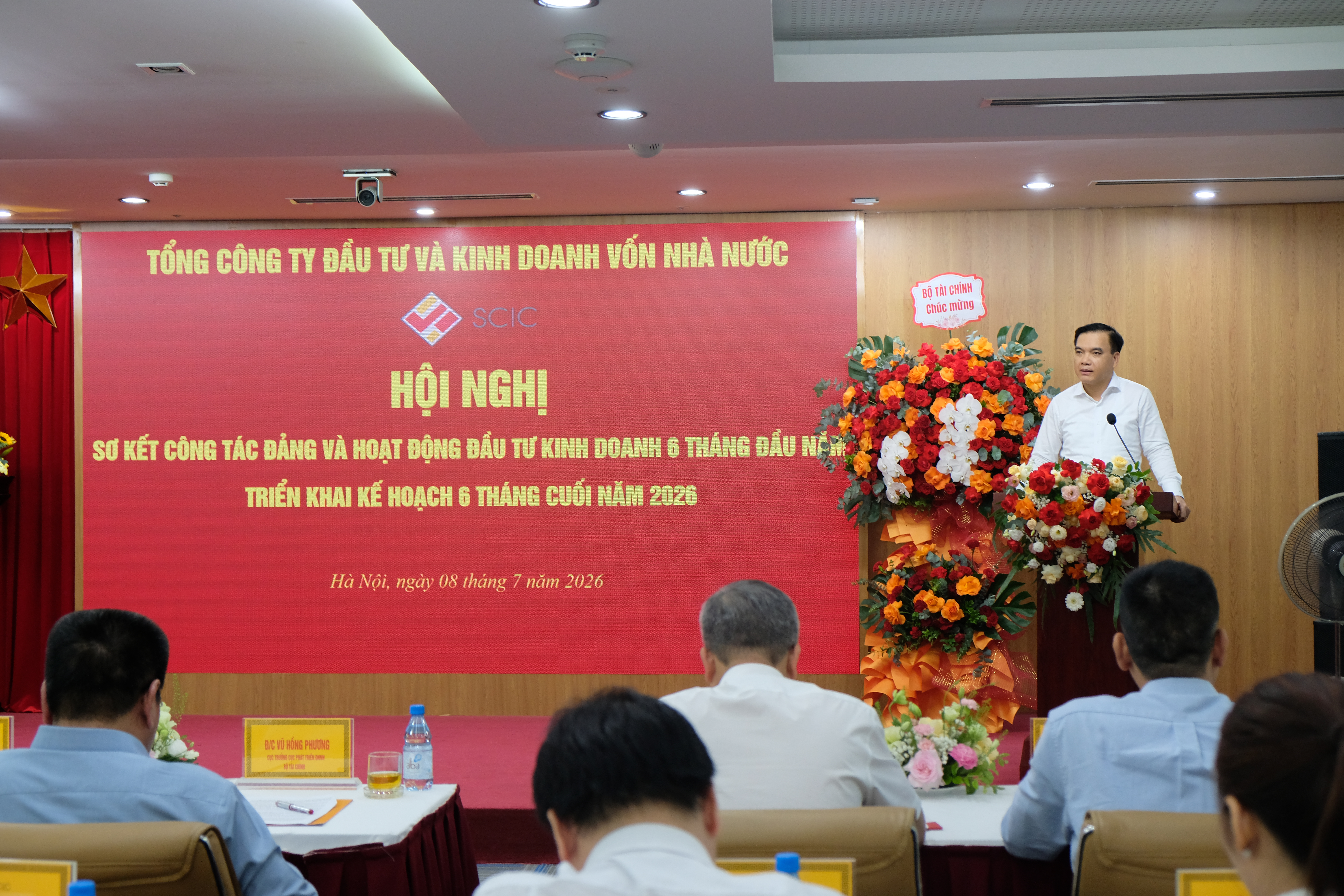 SCIC tổ chức Hội nghị sơ kết công tác Đảng và hoạt động đầu tư kinh doanh 6 tháng đầu năm - Triển khai kế hoạch 6 tháng cuối năm 2026