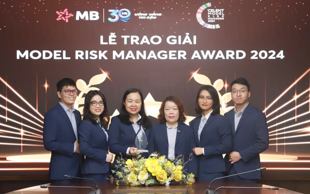 MB thắng giải thưởng quốc tế danh giá về quản trị rủi ro